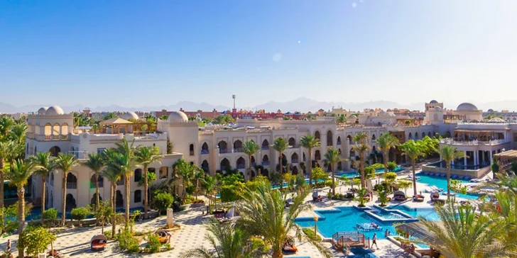 Letecký zájezd do Egypta: 5* hotel v Hurghadě jen pro dospělé, pláž, bazény a all inclusive