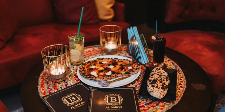 Koktejl dle výběru i pizza napoletana podle výběru pro 1 i 2 osoby