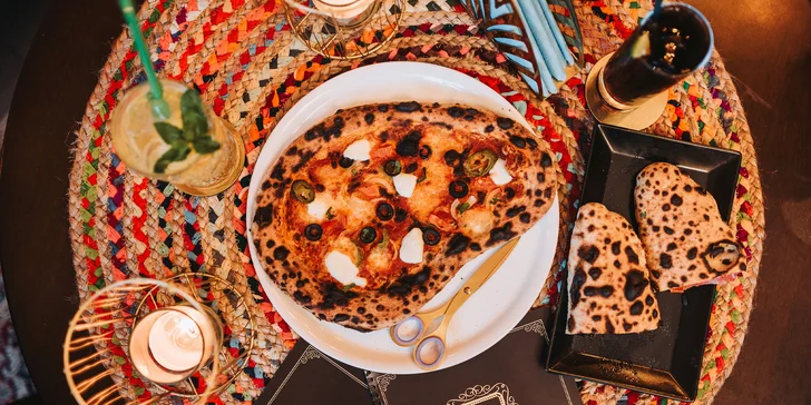 Koktejl dle výběru i pizza napoletana podle výběru pro 1 i 2 osoby