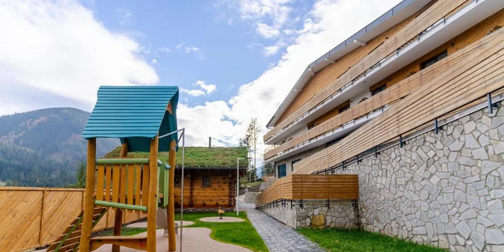 4* hotel v Liptovském Jánu: polopenze, neomezený wellness, výlety i lyžování