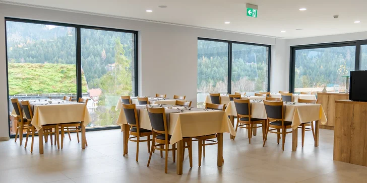 Dokonalý odpočinek v Liptovském Jánu: nový 4* spa hotel se stravou a neomezeným wellness