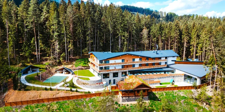 4* hotel v Liptovském Jánu: polopenze, neomezený wellness, výlety i lyžování