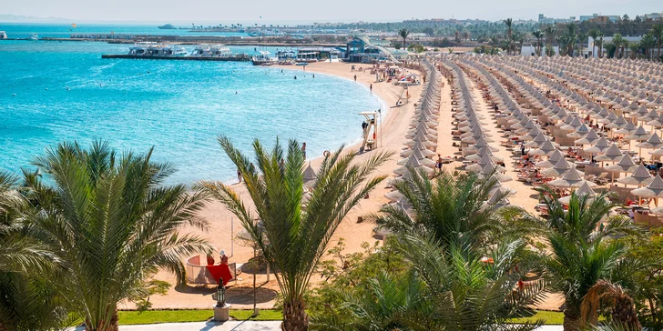 Letecký zájezd do Egypta: 5* hotel v Hurghadě jen pro dospělé, pláž, bazény a all inclusive