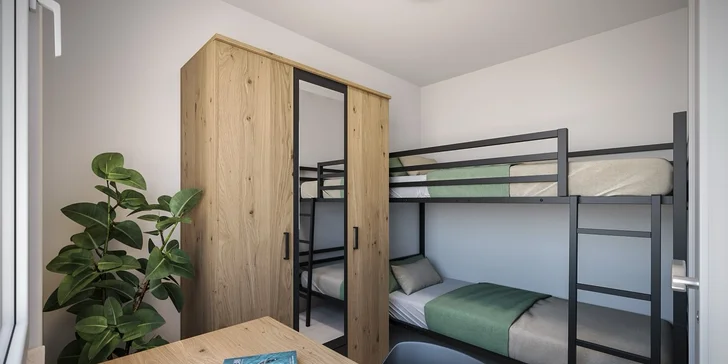 Plážový resort u Omiše: all inclusive light, bungalov až pro 4 osoby, v létě animace, first minute sleva