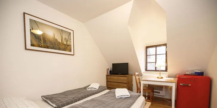 Pobyt se snídaní v srdci Mělníka: pokoje i apartmány až pro 6 osob, sleva do restaurace