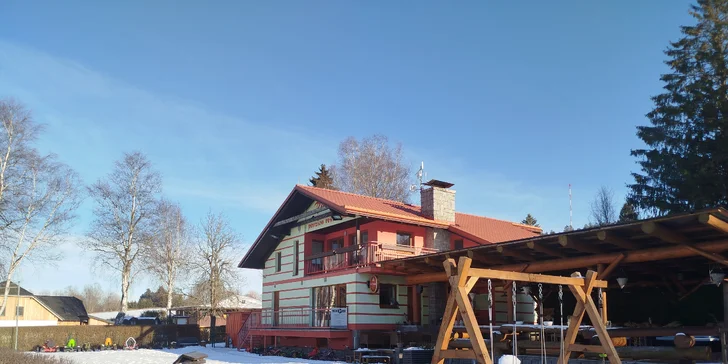 Aktivní relax na Šumavě: krásný penzion s výtečnou polopenzí i wellness