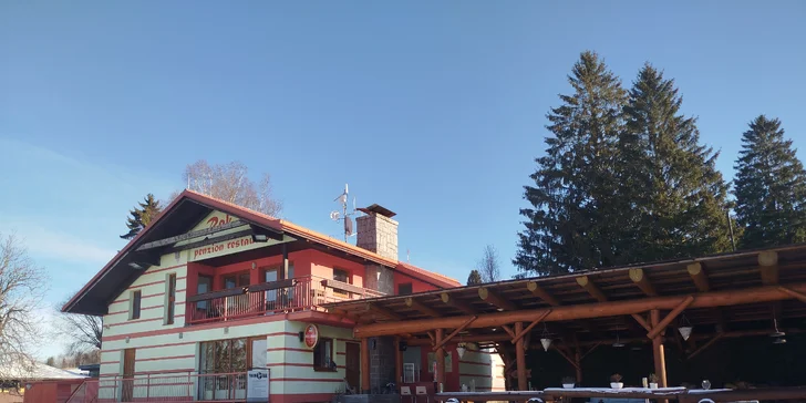 Aktivní relax na Šumavě: krásný penzion s výtečnou polopenzí i wellness