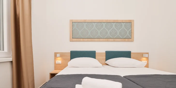 Pohoda a klid na Jadranu: rodinné apartmány kousek od pláže, bazény, animace