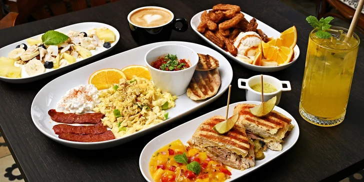 Kubánský brunch podle výběru nebo churros s nápojem pro 1 či 2 osoby