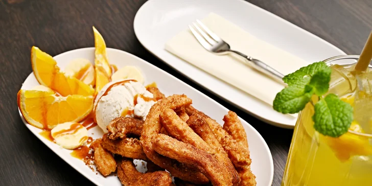 Kubánský brunch podle výběru nebo churros s nápojem pro 1 či 2 osoby