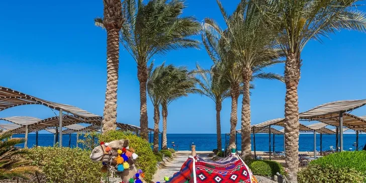 Dovolená v Hurghadě: 4* hotel Sphinx Aqua Park Beach Resort, all inclusive, 5 bazénů a let