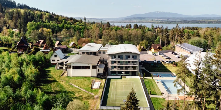 Pobyt u Oravské přehrady: snídaně nebo polopenze, neomezený wellness i karta slev