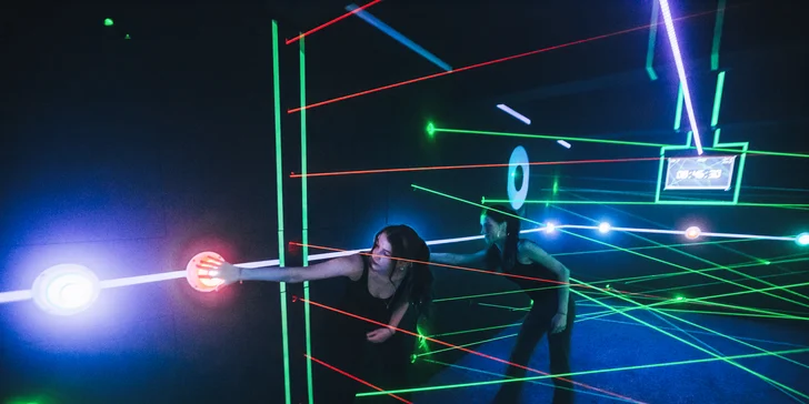 Nové laserové bludiště. Až 2 hry v prvním laserovém bludišti v ČR pro 1–4 hráče