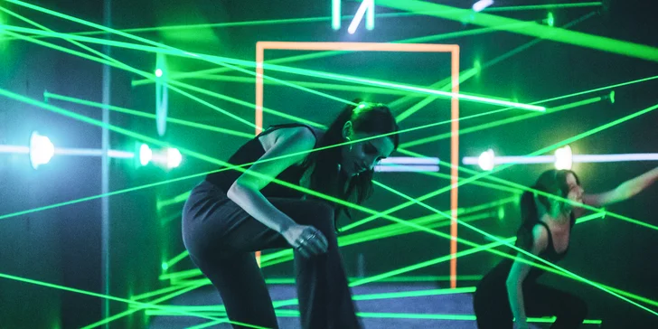 Nové laserové bludiště. Až 2 hry v prvním laserovém bludišti v ČR pro 1–4 hráče