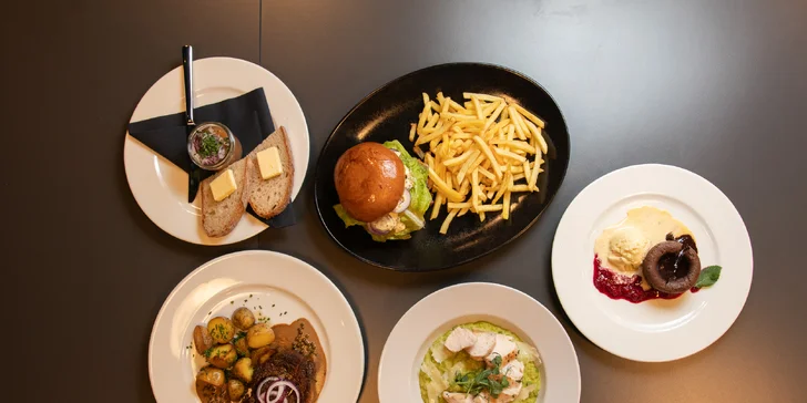 Vouchery na 500–1 500 Kč do moderní restaurace ve Vítkovicích: česká klasika i zahraniční dobroty