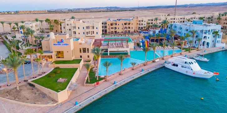 Za sluncem a mořem do Egypta: 4* hotel Marina Lodge Port Ghalib, all inclusive a letenky