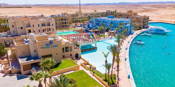Za sluncem a mořem do Egypta: 4* hotel Marina Lodge Port Ghalib, all inclusive a letenky