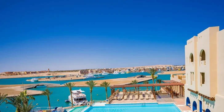 Za sluncem a mořem do Egypta: 4* hotel Marina Lodge Port Ghalib, all inclusive a letenky