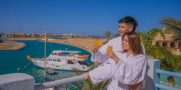 Za sluncem a mořem do Egypta: 4* hotel Marina Lodge Port Ghalib, all inclusive a letenky