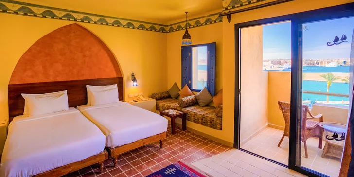 Za sluncem a mořem do Egypta: 4* hotel Marina Lodge Port Ghalib, all inclusive a letenky