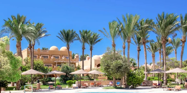 Egypt all inclusive: hotel The Grand Makadi****+ v letovisku Makadi Bay přímo u pláže