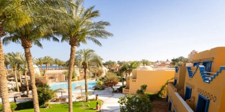 Egypt all inclusive: hotel The Grand Makadi****+ v letovisku Makadi Bay přímo u pláže