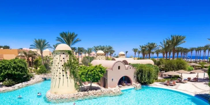Egypt all inclusive: hotel The Grand Makadi****+ v letovisku Makadi Bay přímo u pláže
