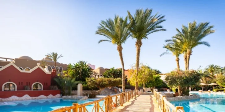 Egypt all inclusive: hotel The Grand Makadi****+ v letovisku Makadi Bay přímo u pláže