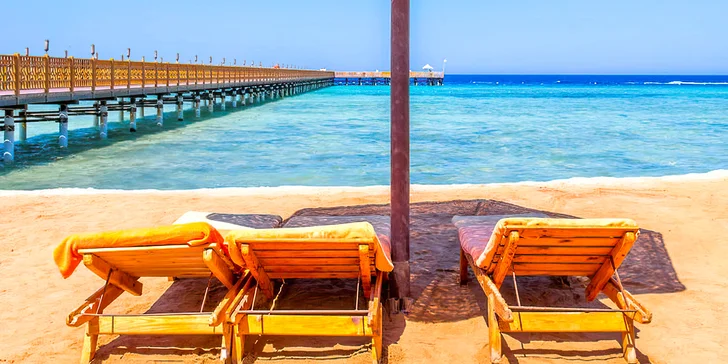 Egypt all inclusive: hotel The Grand Makadi****+ v letovisku Makadi Bay přímo u pláže