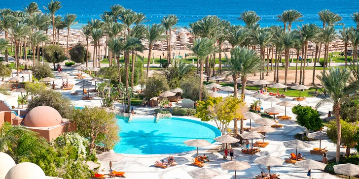 Egypt all inclusive: hotel The Grand Makadi****+ v letovisku Makadi Bay přímo u pláže
