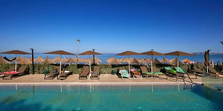 Dovolená v Albánii: Hotel Eter Palace**** přímo u písčité pláže, all inclusive, letenka i transfer