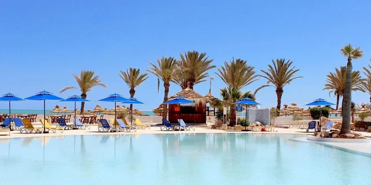 4* hotel Royal Karthago v Tunisku: letenky, all inclusive, bazén a pláž pár kroků