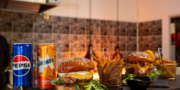 Vouchery na 200–1 000 Kč na cokoliv ve street food bistru Adria Burgers