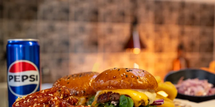 Vouchery na 200–1 000 Kč na cokoliv ve street food bistru Adria Burgers