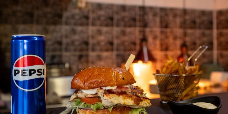 Vouchery na 200–1 000 Kč na cokoliv ve street food bistru Adria Burgers