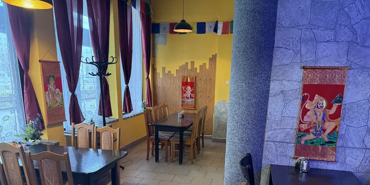 Až 1 000 Kč na jakékoliv jídlo v restauraci s indicko-nepálskou kuchyní