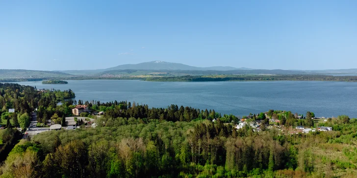 Pobyt u Oravské přehrady: snídaně nebo polopenze, neomezený wellness i karta slev