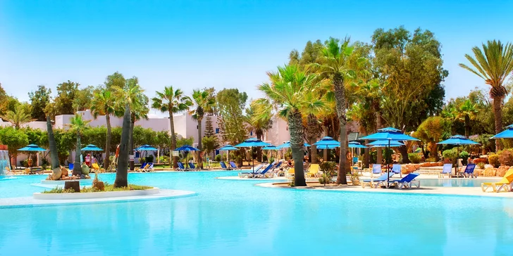 4* hotel Royal Karthago v Tunisku: letenky, all inclusive, bazén a pláž pár kroků