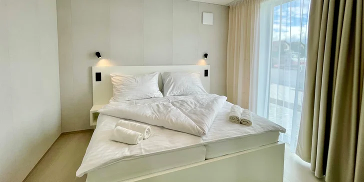 Nové apartmány u Liptovské Mary: neomezeně FUN center, varianty s wellness, v zimě skipas