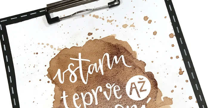 Individuální workshop moderního krasopisu a ovládnutí štětcového fixu