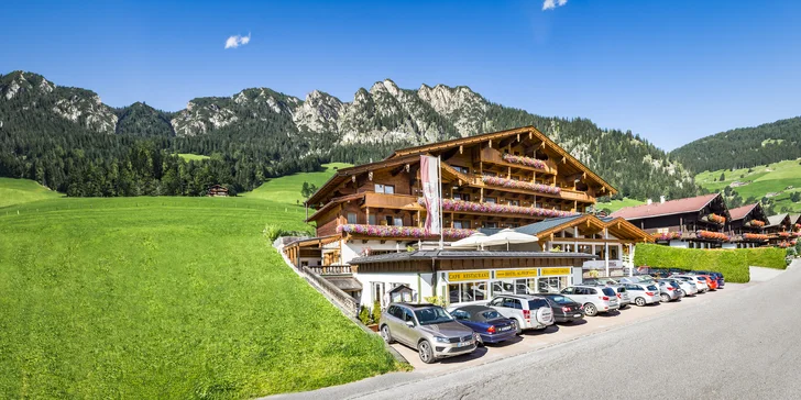 Relax i aktivní dovolená v Alpách: 4* hotel s polopenzí plus, neomezený wellness, karta výhod