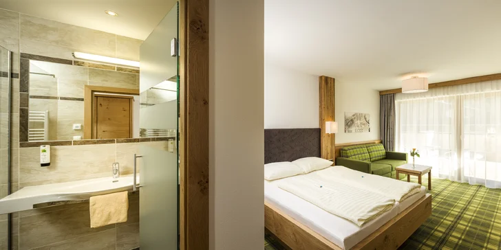 Relax i aktivní dovolená v Alpách: 4* hotel s polopenzí plus, neomezený wellness, karta výhod