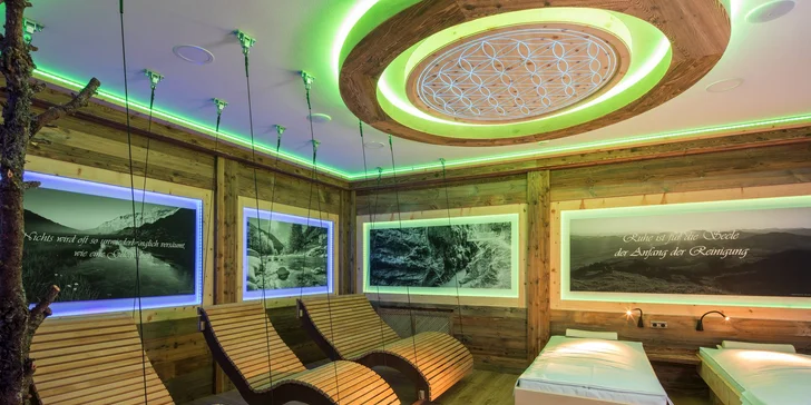 Relax i aktivní dovolená v Alpách: 4* hotel s polopenzí plus, neomezený wellness, karta výhod