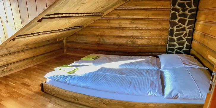 Ubytování ve stylově zařízené dřevěnici ve Vysokých Tatrách až pro 6 osob