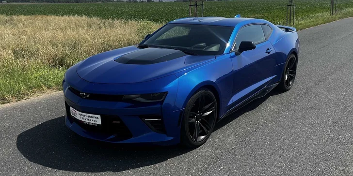 Tak to bude pořádná jízda: Chevrolet Camaro 6.2 V8 480 koní paket ZL1 až na 48 hod.