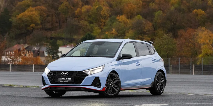 Zážitková jízda ve voze Hyundai i20N: 20–40 min., několik míst po ČR