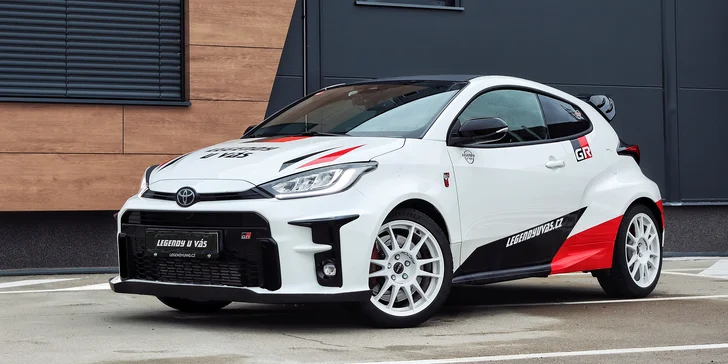 Zážitková jízda v Toyotě GR Yaris na okreskách: 20, 30 nebo 40 min.