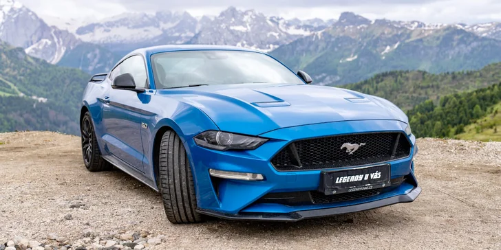 Ford Mustang GT: 20–40 min. zážitkové jízdy na okreskách na 5 místech po ČR