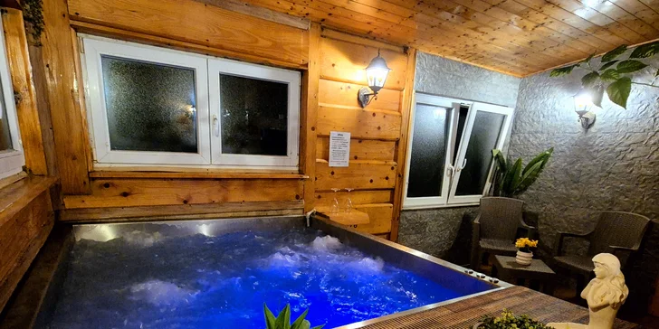 Relax i romantika na ranči Bučiska: 2–4 hodiny v privátním wellness i masáž a občerstvení