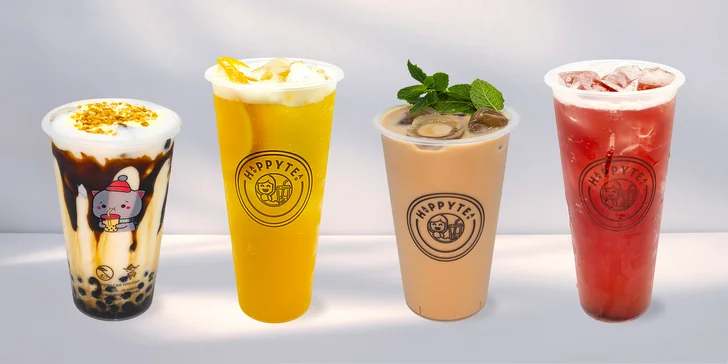 Až 4 bubble tea podle výběru z 37 druhů přímo v OC Letňany